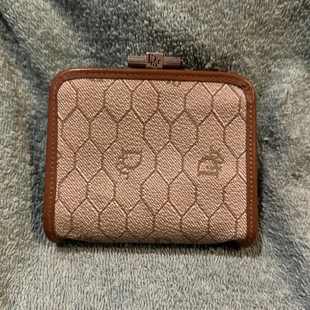 Authentic Vintage Christian Dior Coin Pouch